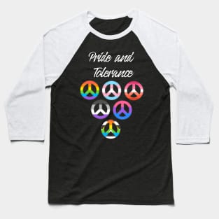 Pride and tolerance lgbt Baseball T-Shirt